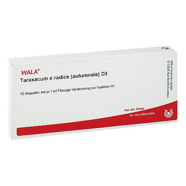 Taraxacum e rad. autumnale D3 -FIALE 10 X 1 ML