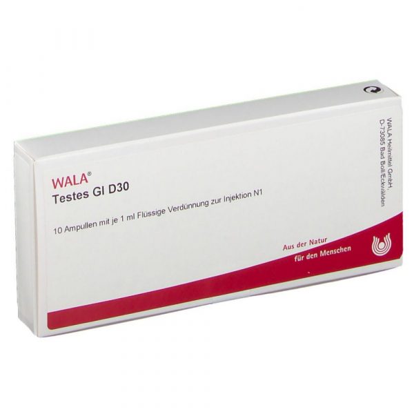 Testes GL D30 -FIALE10 X 1 ML