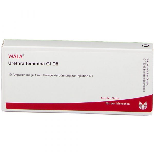 Urethra feminina GL D8 - FIALE 10 x 1 ML
