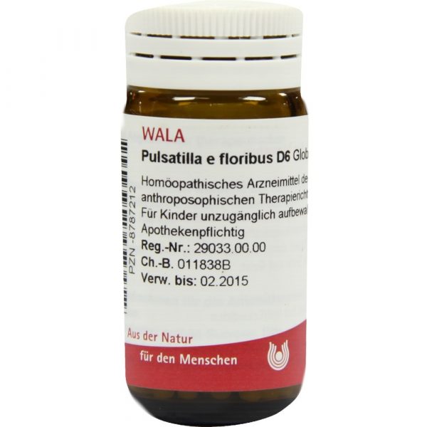 PULSATILLA E FLORIBUS D6 - GLOBULI 20 GR