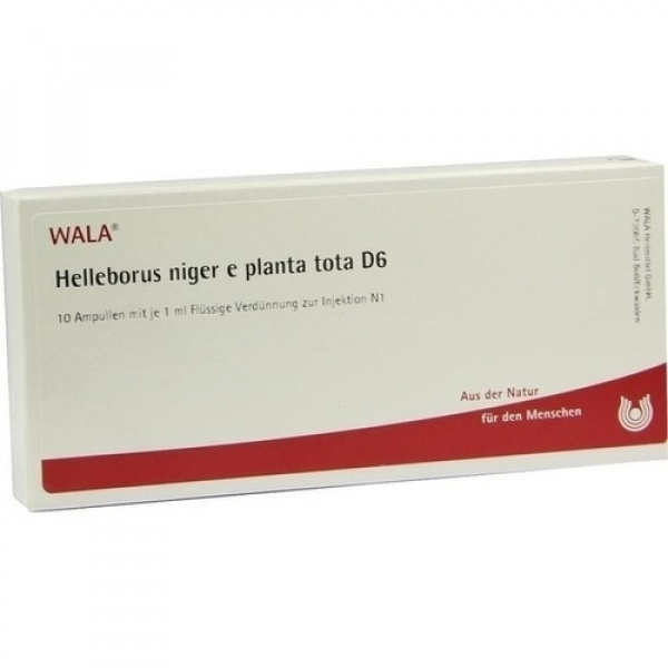 HELLEBORUS NIGER E PLANTA TOTA D6  - FIALE 10 X 1 ML