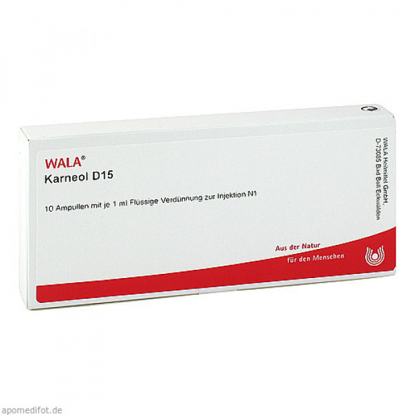 KARNEOL D15  - FIALE 10 X 1 ML