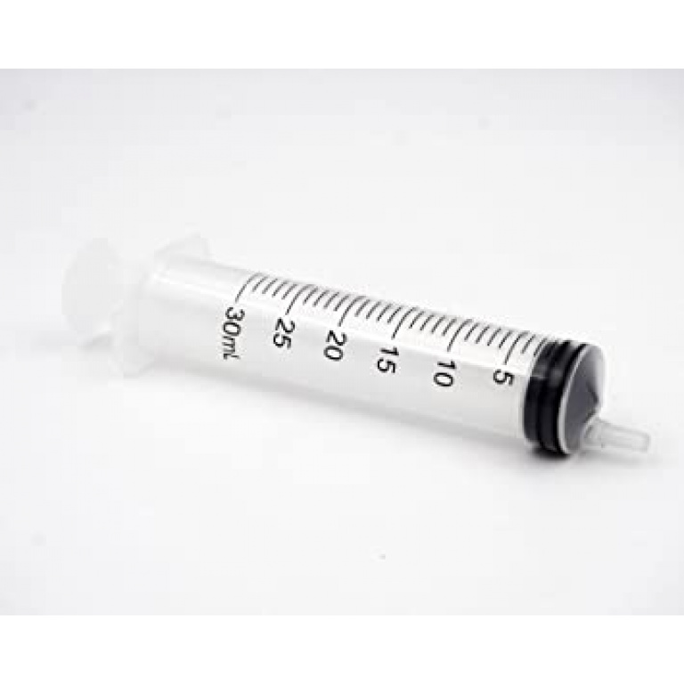 30 pz 1 ml/cc Plastica Sterili Siringhe con 27Ga, Siringhe di Misurazione per Laboratori