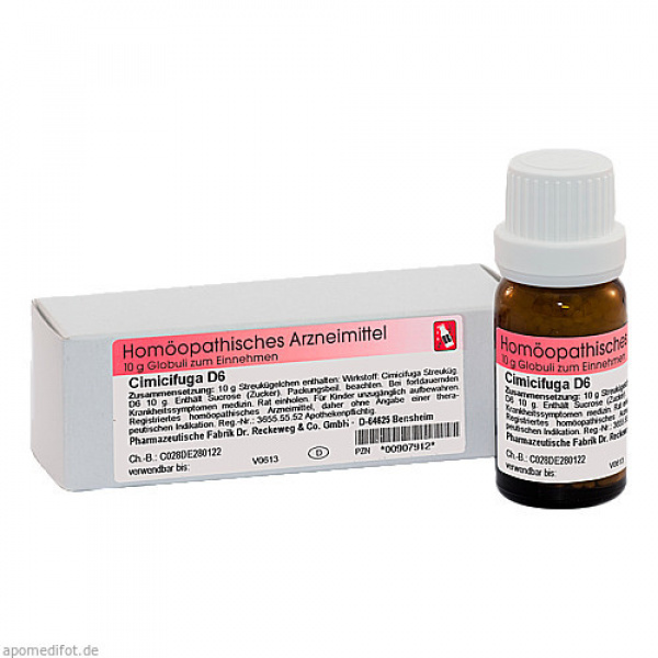 CIMICIFUGA D6  -  globuli 10g