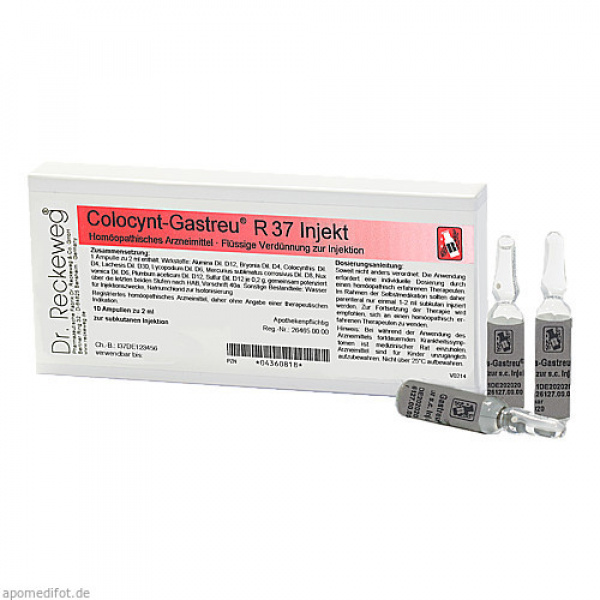 COLOCYNT GASTREU R37  -  fiale 10x 2ml