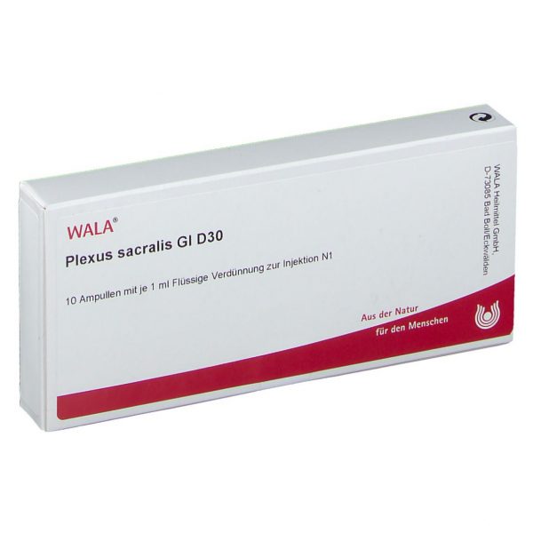 PLEXUS SACRALIS GL D30  - FIALE 10 X 1 ML