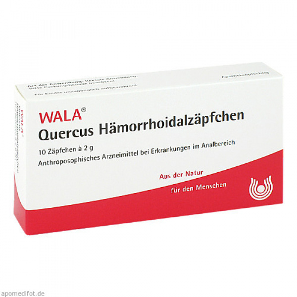 QUERCUS EMORROIDALE ZAEPF- (SUPPOSTE)   10 X 2 GR