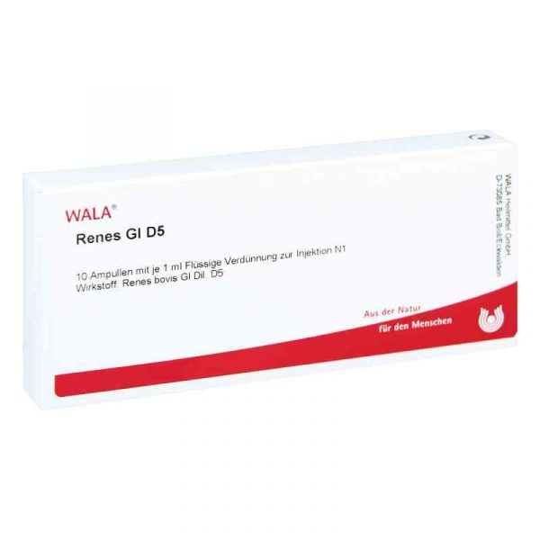 RENES GL D5  - FIALE 10 X 1 ML