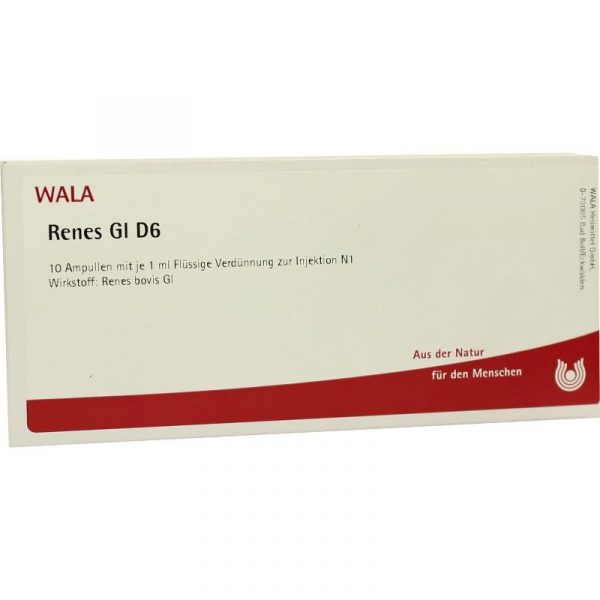 RENES GL D6  - FIALE 10 X 1 ML
