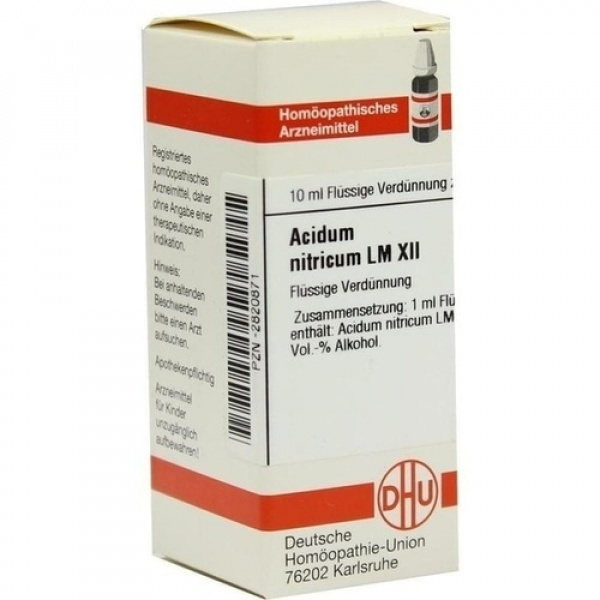 LM ACIDUM NITRICUM XII  -  dil. 10ml