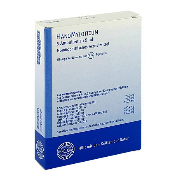 HANOMYLOTICUM - fiale - 5x 5ml