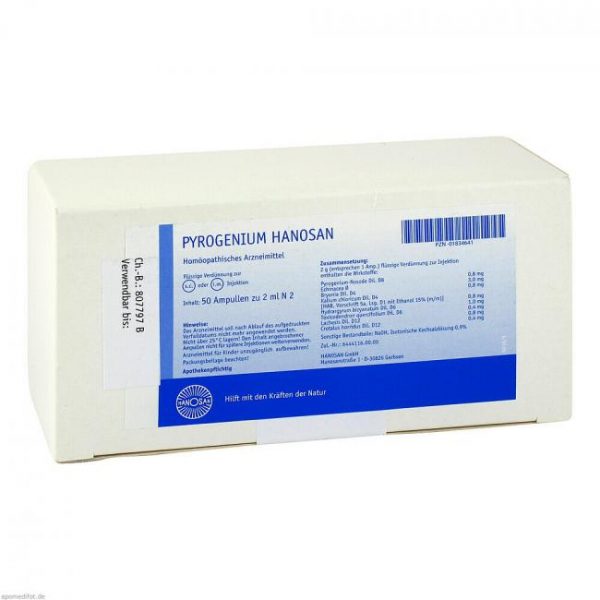 PYROGENIUM comp. - fiale - 50x 2ml