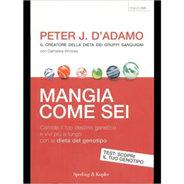 MANGIA COME SEI di PETER J. D'ADAMO