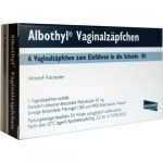 ALBOTHYL VAGINALZÄPFCHEN - supposte vaginali - 6 pz