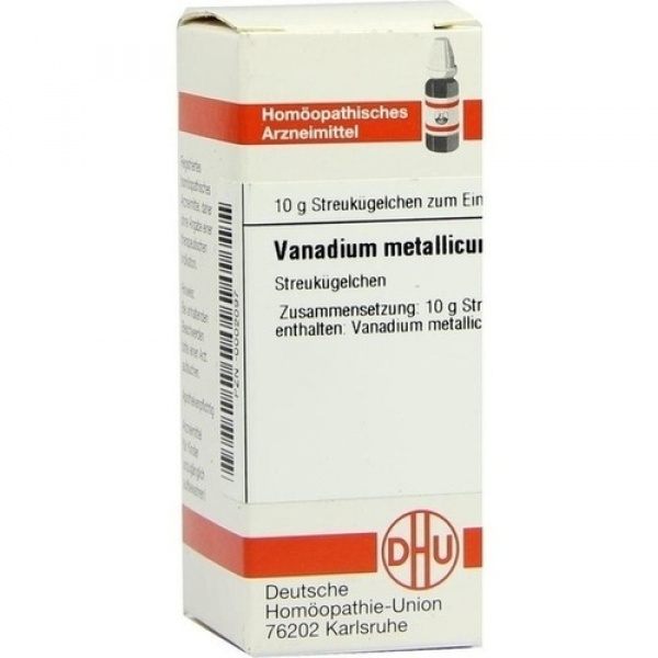 VANADIUM METALLICUM C30 GLOBULI 10 G