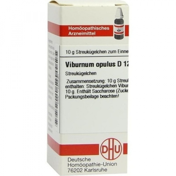 VIBURNUM OPULUS D12 GLOBULI 10 G
