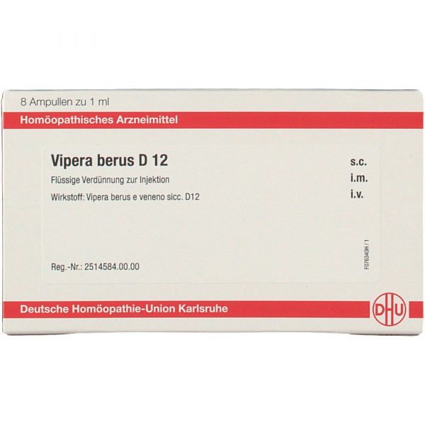 VIPERA BERUS D12 (8X1ml) FIALE