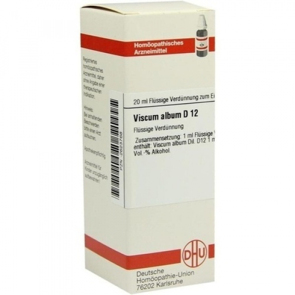 VISCUM ALBUM D12 DHU DILUIZIONE CONFEZIONE DA 20 ML