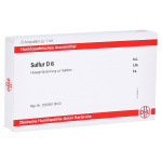 SULFUR D6 - fiale - 8x 1ml