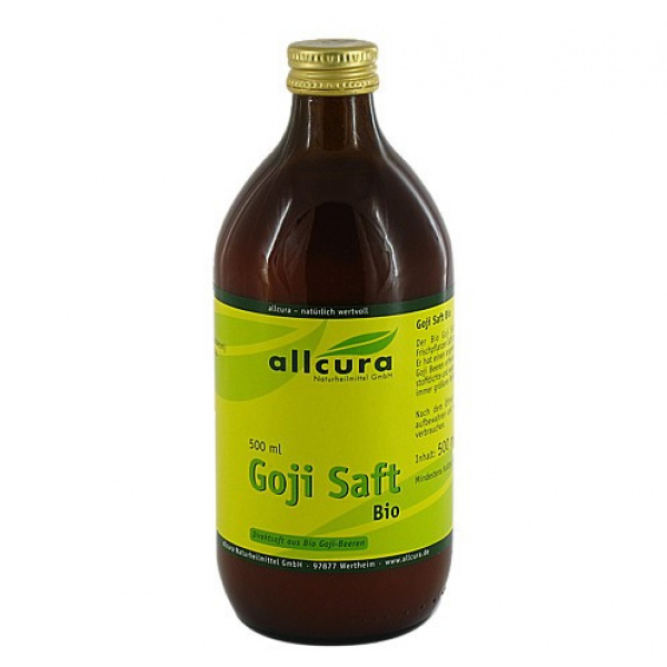 Succo di Bacche di Goji Bio confezione da 500ml