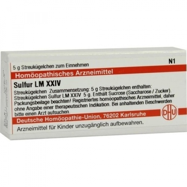 SULFUR LM XXIV GLOBULI 5G