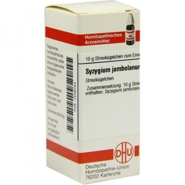 SYZYGIUM JAMBOLANUM D4 GLOBULI 10 G