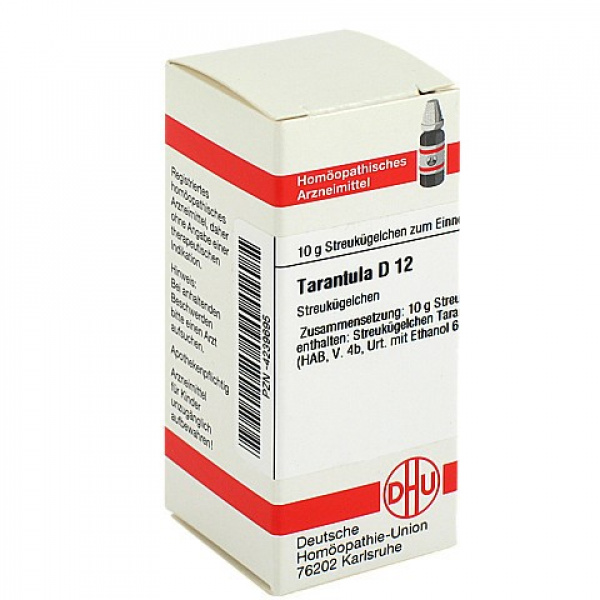 TARANTULA D12 GLOBULI 10 G