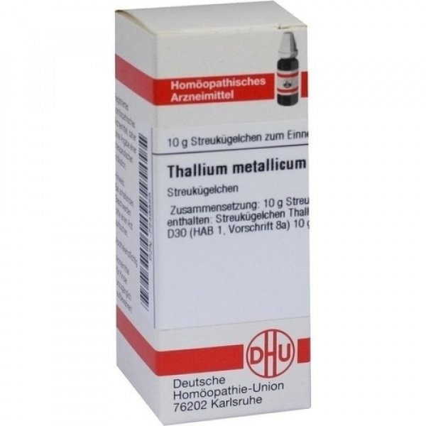 THALLIUM ACETICUM D30 GLOBULI 10 G