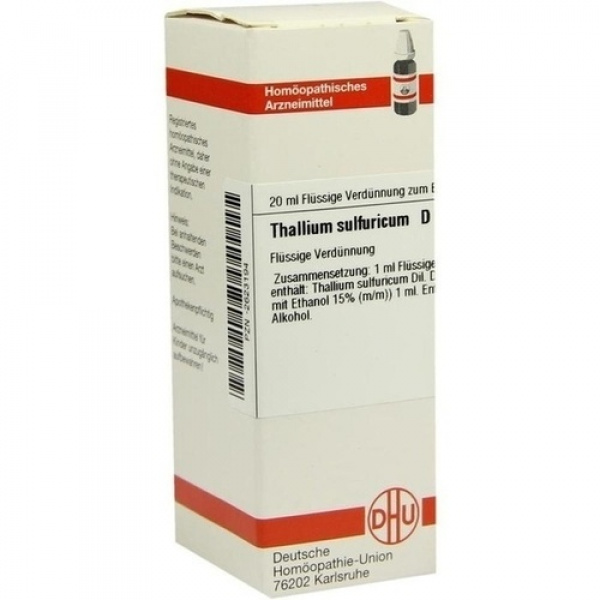 THALLIUM SULFURICUM D12 DILUIZIONE 20 ML