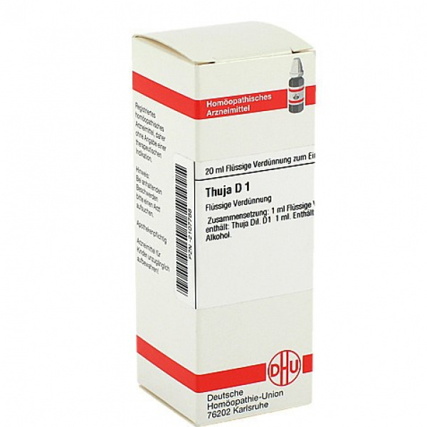 THUJA D1 DILUIZIONE 20 ML