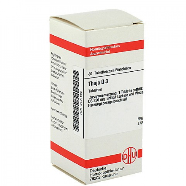 THUJA D3 80 COMPRESSE