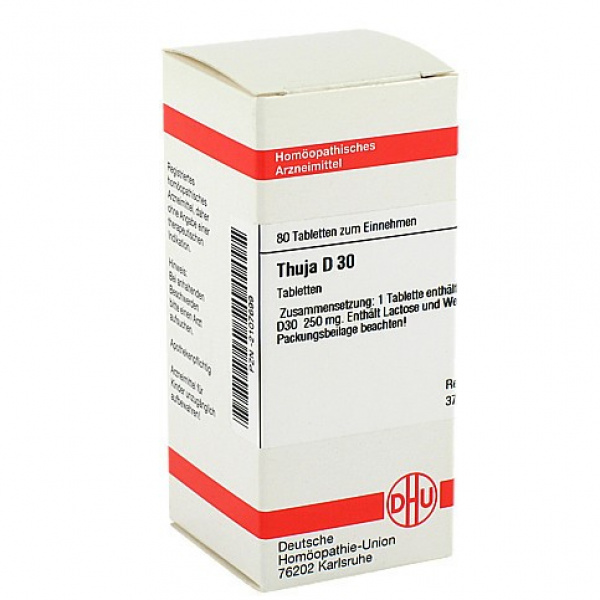 THUJA D30 80 COMPRESSE