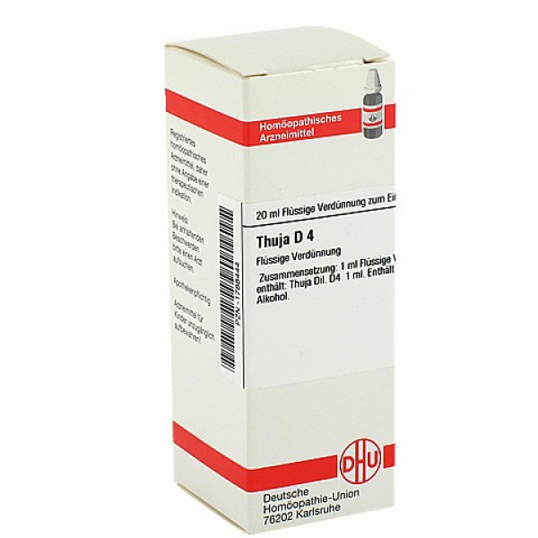 THUJA D4 DILUIZIONE 20 ML
