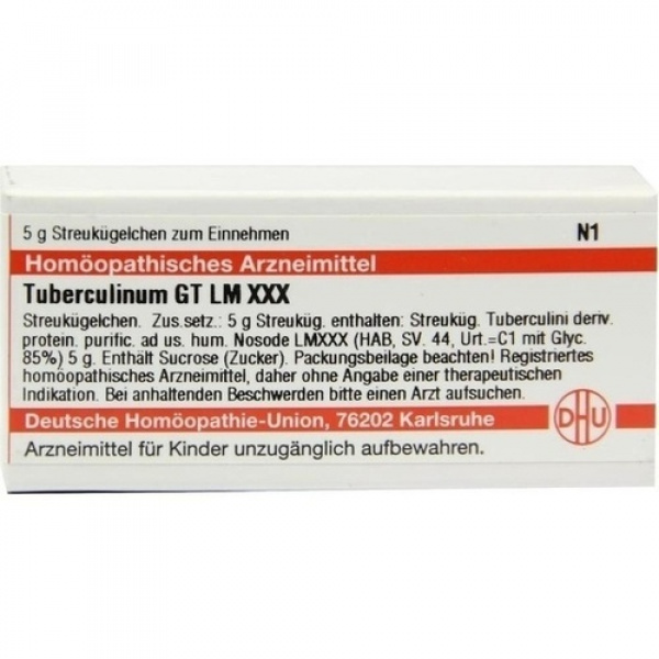 TUBERCULINUM GT LM XXX GLOBULI 5 G