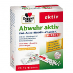 DoppelHerz Abwehr Aktiv (difesa attiva) zinco + selenio + istidina + Vitamina C - 20 pz