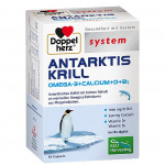 DoppelHerz System Antarktis Krill - Omega 3 + Calcium + Vitamina D + Vitamina B1 - 60 capsule