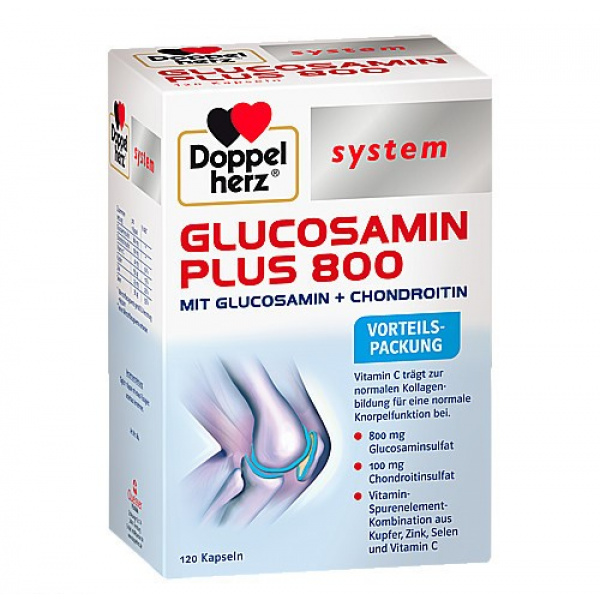 DoppelHerz Glucosamin Plus 800 - 120pz
