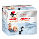 Doppelherz System Immun + Aronia per il sostegno delle difese immunitarie 30 fiale bevibili