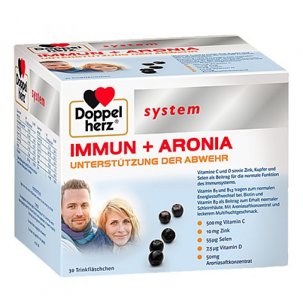 DoppelHerz Immun + Aronia - 30pz
