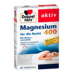 DoppelHerz Magnesium 400 - per la notte con melissa + olio di lavanda - 60pz