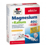 Doppelherz Aktiv Magnesio 400 mg + Potassio direct vegano - 20 bustine