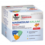 Doppelherz System citrato di magnesio + potassio granulato 40 bustine