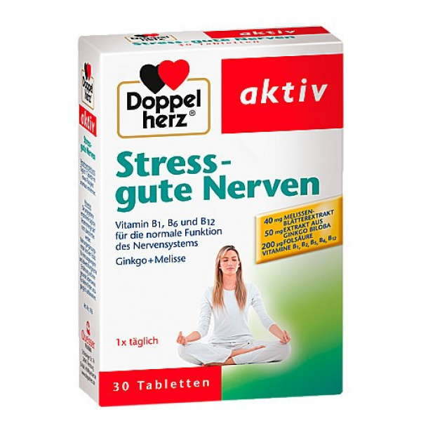 DoppelHerz Stress-Gute Nerven (nervi buoni) - 30pz