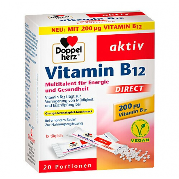 DoppelHerz Vitamin B12 - 20pz