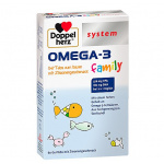 Omega 3 Family confezione da 60 gelatine masticabili gusto limone