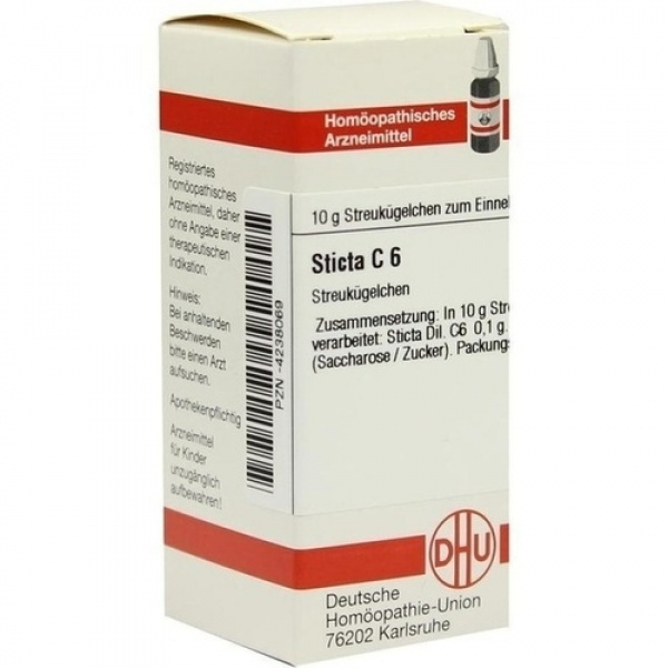STICTA C6 GLOBULI 10 G