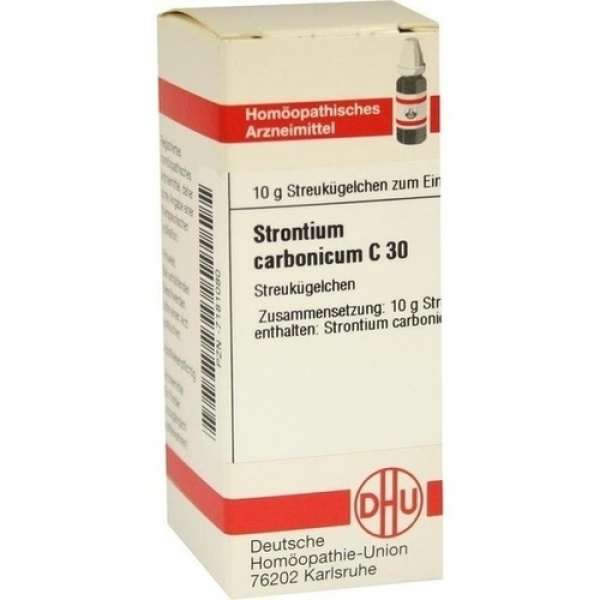 STRONTIUM CARBONICUM C30 GLOBULI 10 G