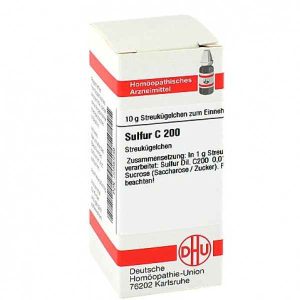 SULFUR C200 GLOBULI 10 G