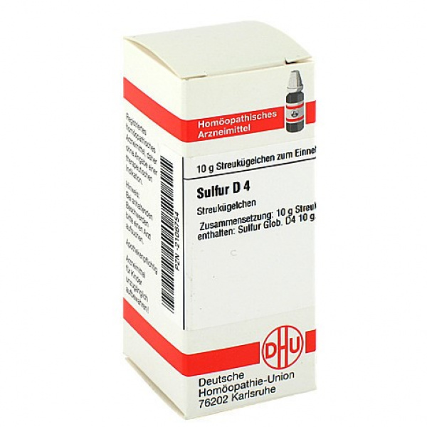 SULFUR D4 GLOBULI 10 G