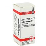 SULFUR JODATUM D6 GLOBULI 10 G